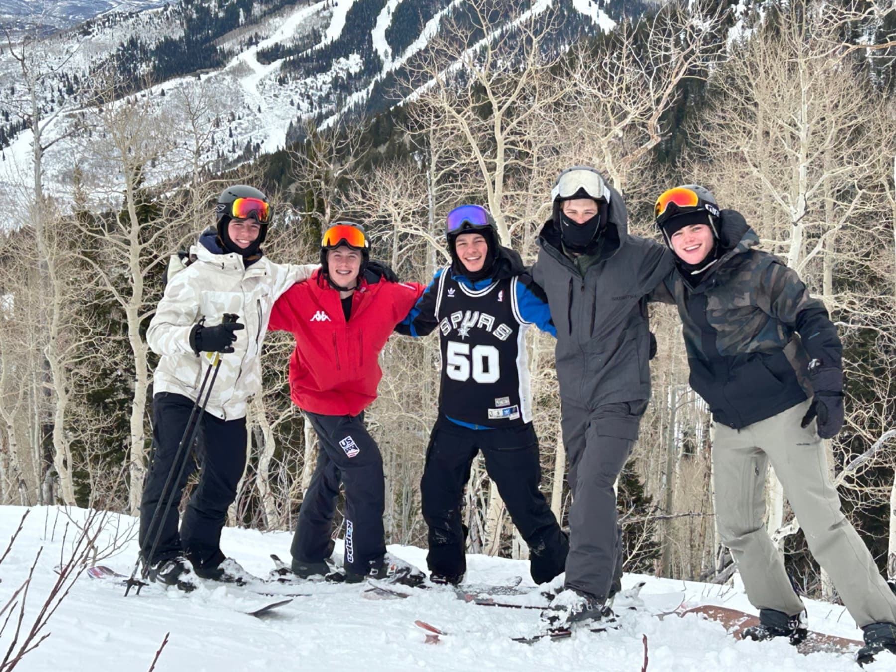 Skiing