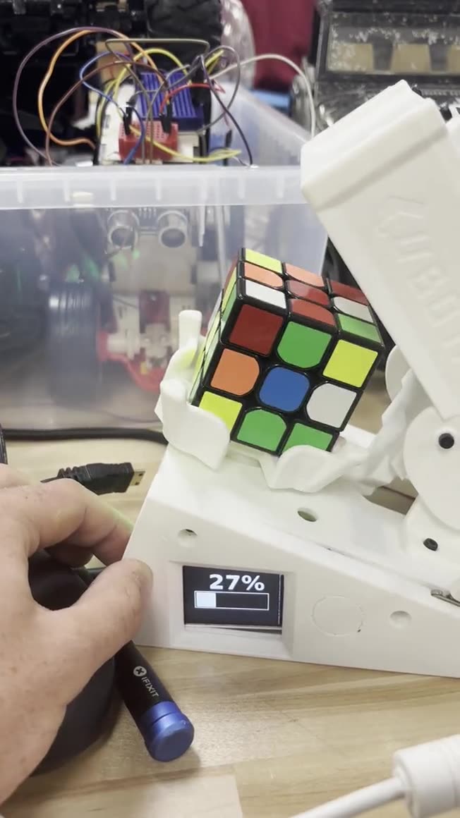 The Rubik’s cube solver I built